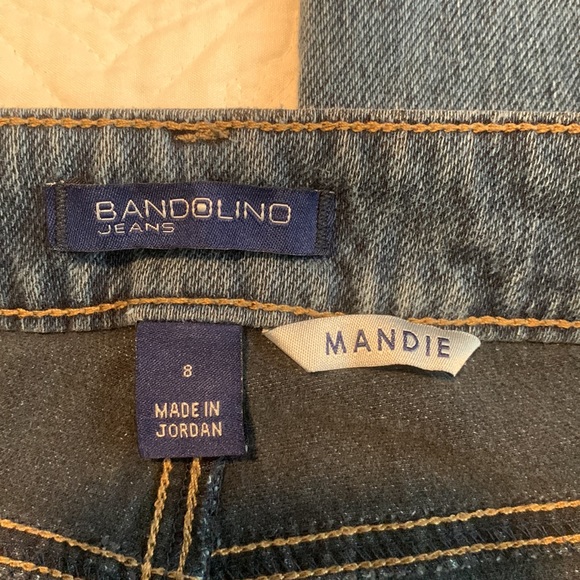 Bandolino Denim Jeans Sz 8 - Picture 5 of 7